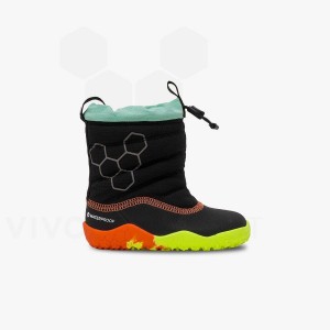 Vivobarefoot Lumi FG Toddlers Čevlji Otroški Obszidián | SI405XG
