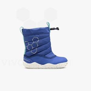 Vivobarefoot Lumi X Arctic Angels Toddlers Čevlji Otroški Modre | SI422GY