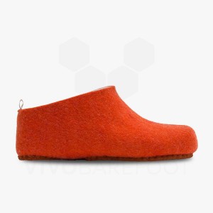 Vivobarefoot MIM Felt Copati Moški Oranžne | SI160IR