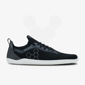 Vivobarefoot Primus Lite Knit Trening Čevlji Ženski Obszidián | SI256QC