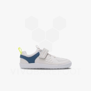 Vivobarefoot Primus Ludo Čevlji Otroški Bele | SI359RX