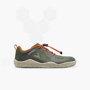 Vivobarefoot Primus Trail II FG Čevlji Otroški Zelene | SI416MM